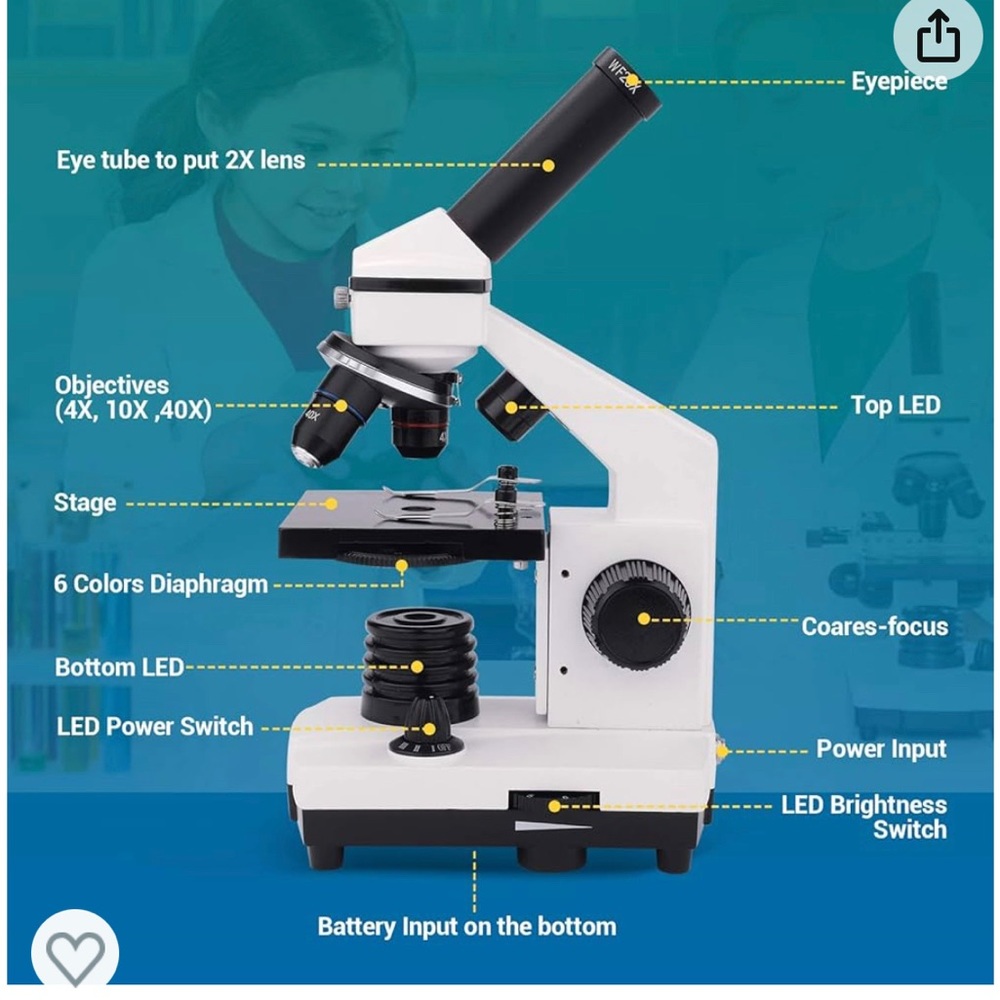 Brand new UScamel microscope